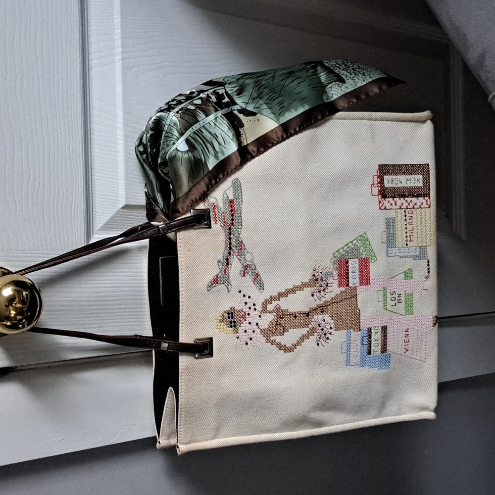 The Barbara Rihl Fly Canvas Tote Bag